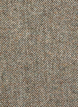 Harris Tweed Hebrides FWD AC9225 grey and beige herringbone fabric.