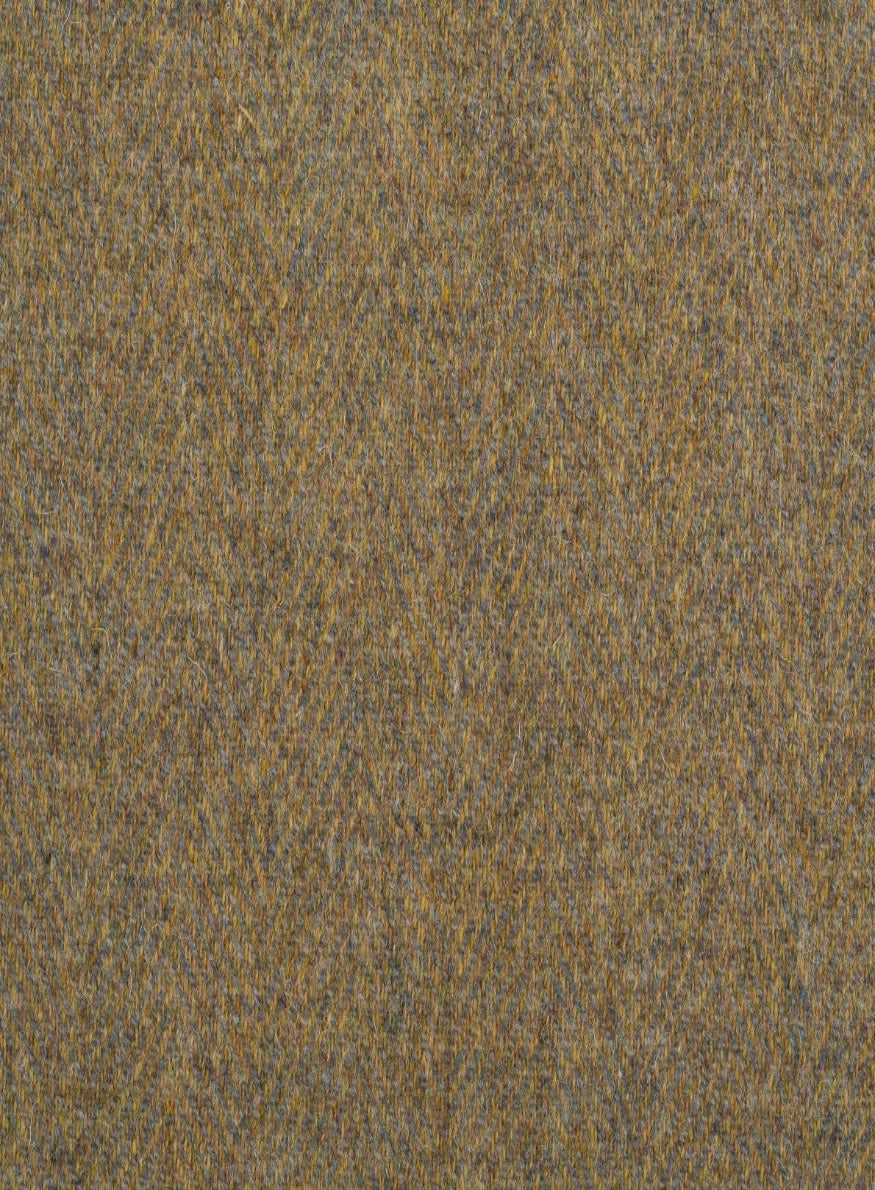 Harris Tweed Yellow & Grey Herringbone Fabric | MWD FURN18-40 – Harris ...