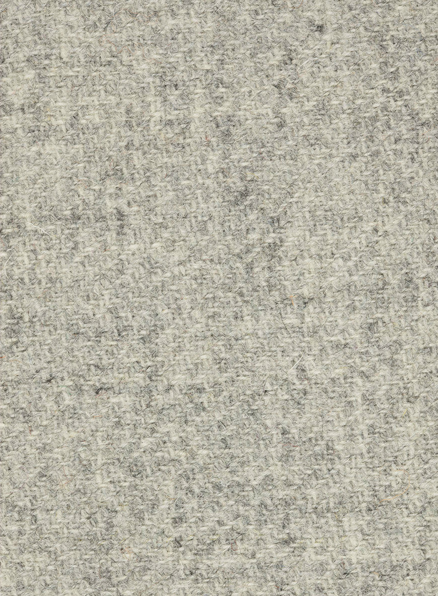 Plain Pale Grey Harris Tweed Fabric - Fashion & Furnishings – Harris ...