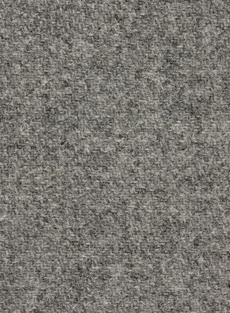 Handwoven Plain Grey Harris Tweed Upholstery Fabric – Harris Tweed ...