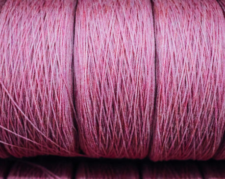 How We Achieve the Perfect  Pink in our Harris Tweed® Fabric