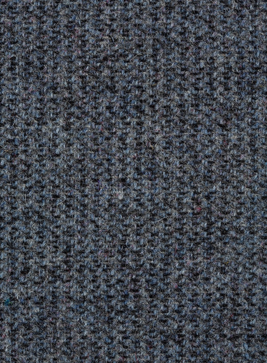 Blue & Grey Barleycorn Harris Tweed Fabric - FWD 1916-A4 – Harris Tweed ...