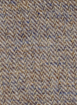 Harris Tweed White & Beige Herringbone Fabric FWD 2109-A3.