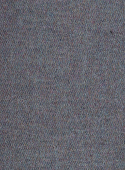 Harris Tweed MWD FURN18-101 green and blue herringbone fabric.