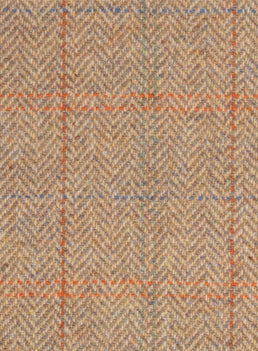 Harris Tweed MWD FURN18-99 beige herringbone fabric.