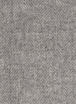 Harris Tweed Grey Herringbone Fabric MWD FURN20-05.