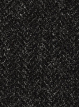 Harris Tweed FWD HA200-F1 grey herringbone fabric.