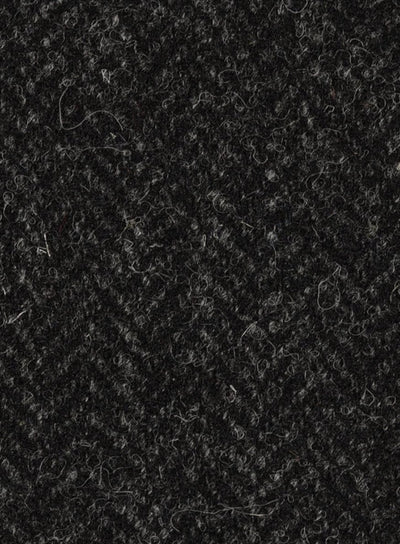 Harris Tweed FWD HA200-F1 grey herringbone fabric.
