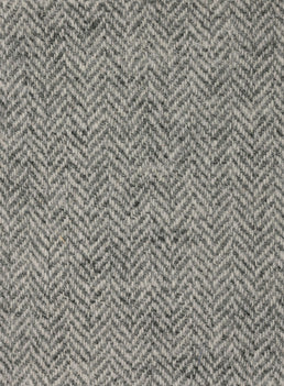 Harris Tweed FWD HA200-H4 grey herringbone fabric.