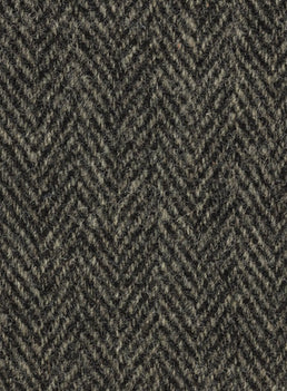 Harris Tweed - Grey Herringbone Fabric FWD HA204-D3.