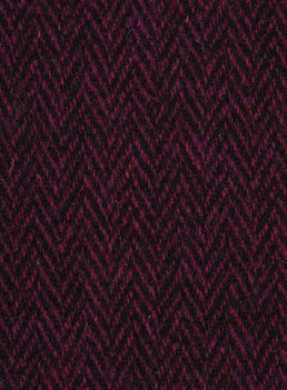 Harris Tweed Purple Herringbone Fabric FWD HA216-E1.