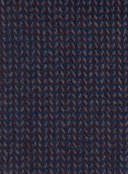 Harris Tweed Navy & Blue Herringbone Fabric FWD HH902-B5.