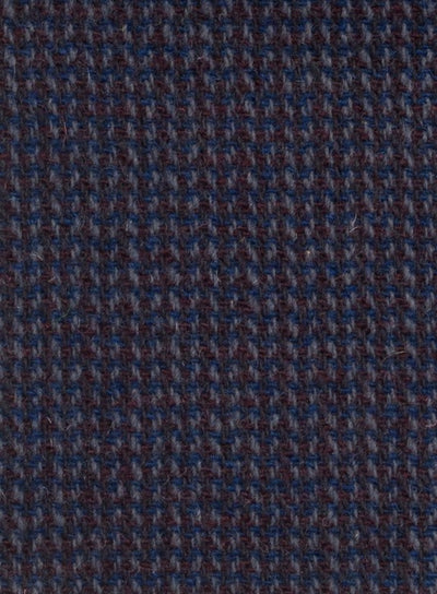 Harris Tweed Navy & Blue Herringbone Fabric FWD HH902-B5.