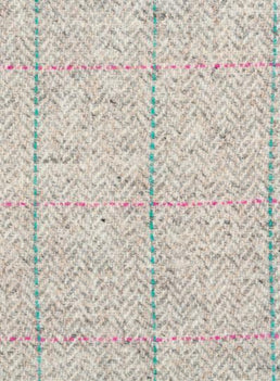 Harris Tweed Grey Herringbone Fabric FWD HTHS-25.