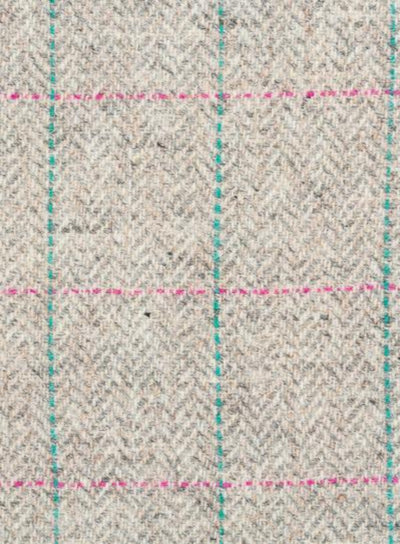 Harris Tweed Grey Herringbone Fabric FWD HTHS-25.