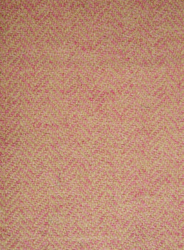Harris Tweed Pink & Beige Herringbone Fabric FWD HTHS-32.