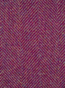 Harris Tweed FWD HTHS-65 pink herringbone fabric.