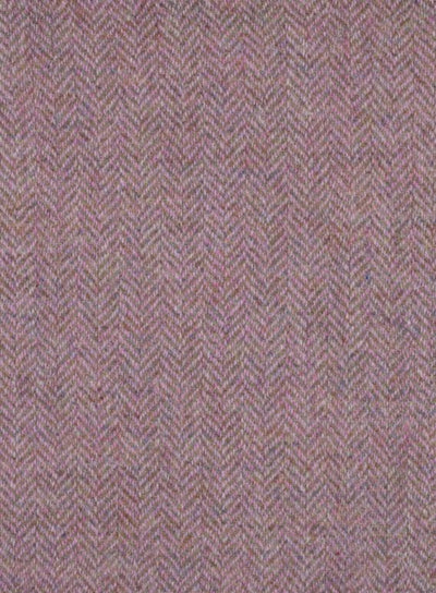 Harris Tweed FWD HTHS-70 pink herringbone fabric.
