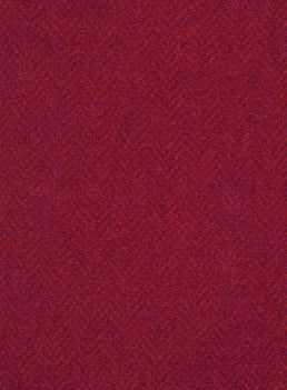 Harris Tweed FWD HTHS-10 red and pink herringbone fabric.