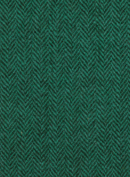 Green Harris Tweed Herringbone fabric.