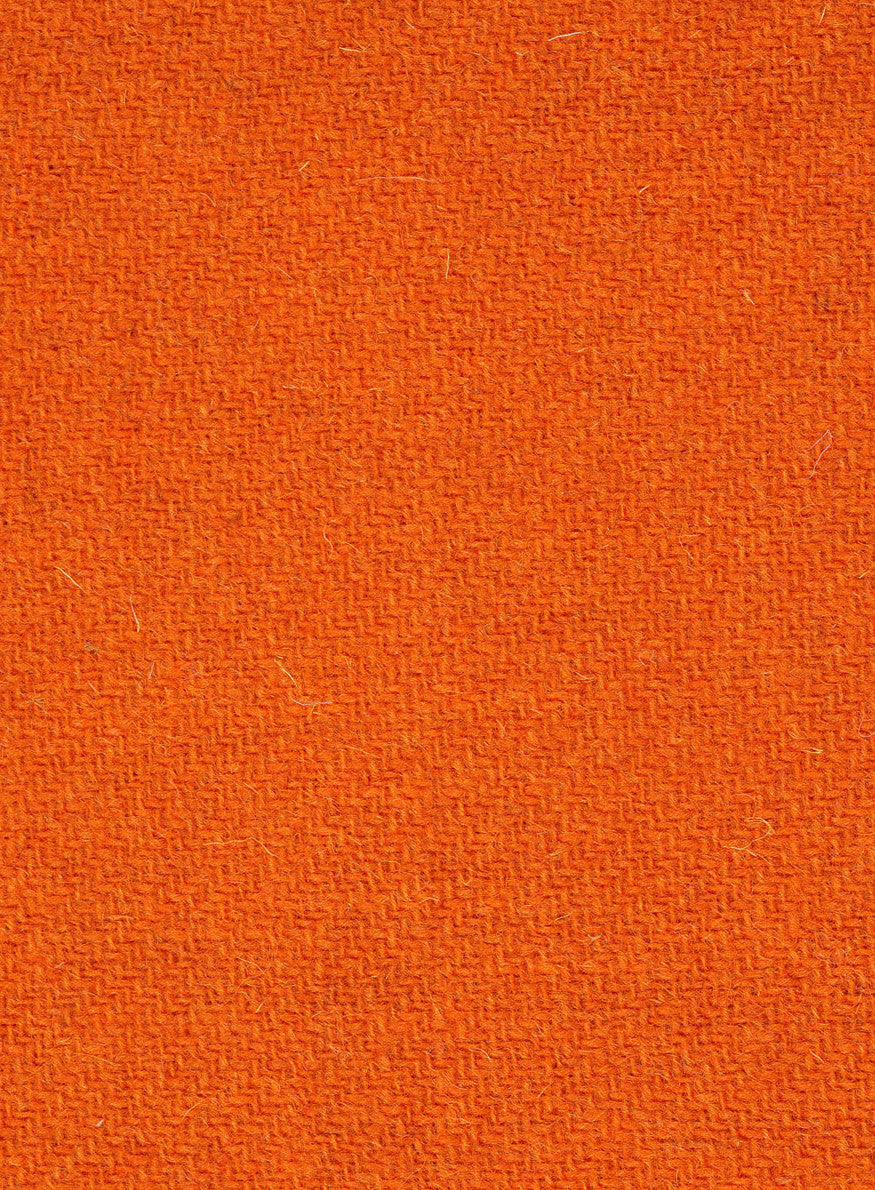 Orange tweed fabric 2025