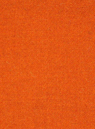 Orange tweed fabric clearance